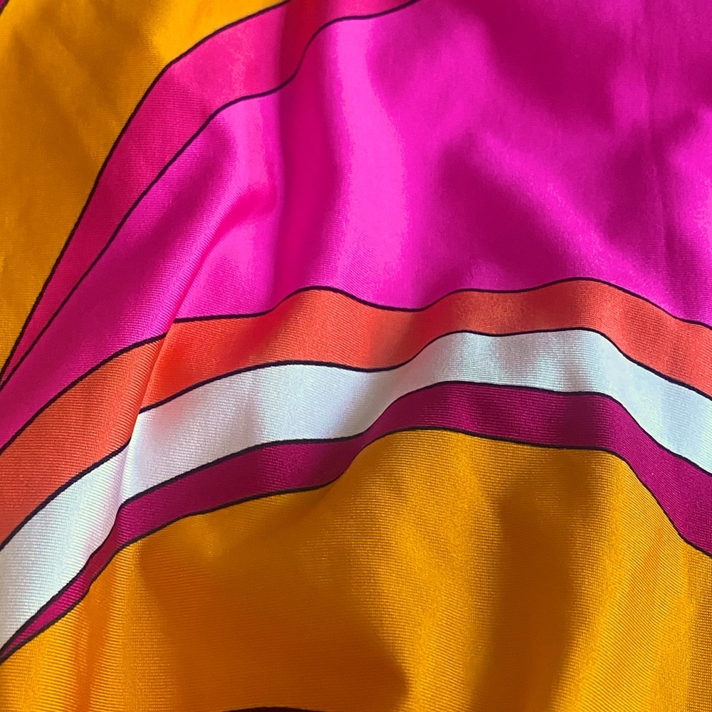 Trina Turk NWT Vivid Vista Maillot Swimsuit One Piece Size 6 STUNNING - Picture 7 of 10